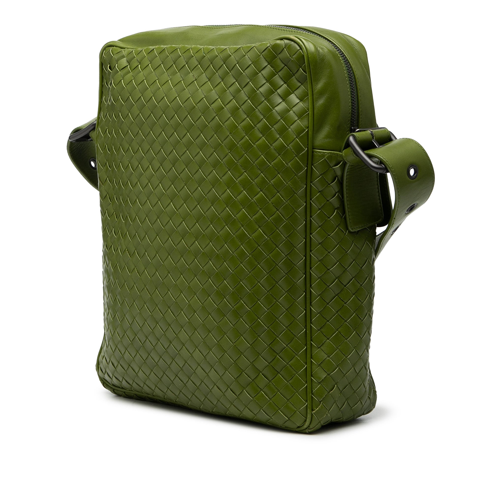 Nappa Intrecciato Messenger Bag - Image 2