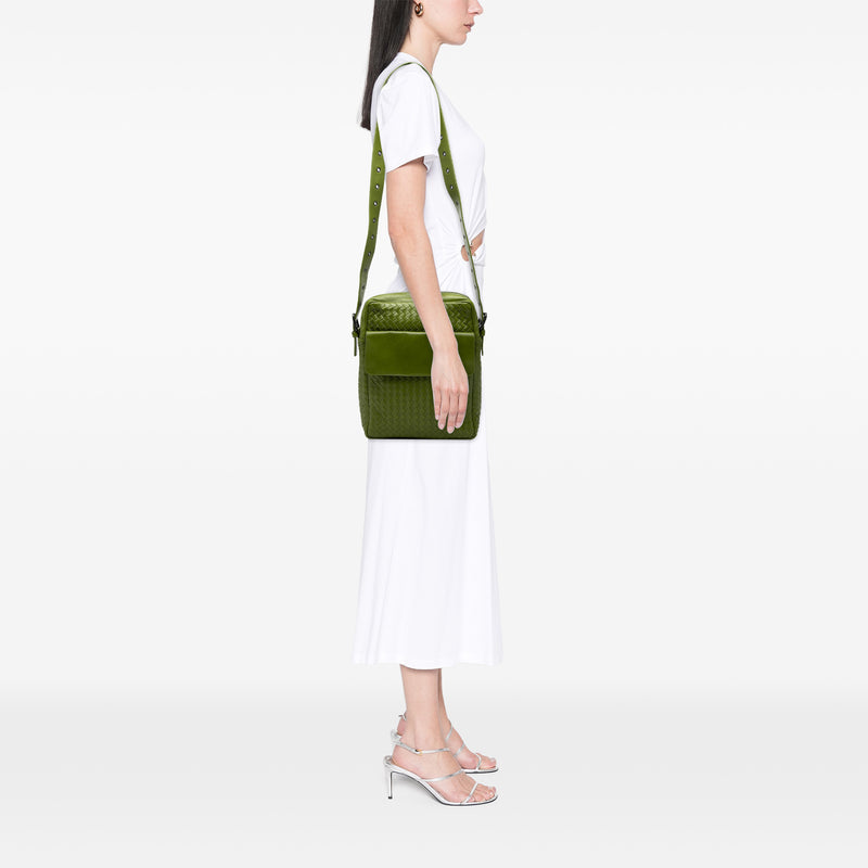 Nappa Intrecciato Messenger Bag - Image 7