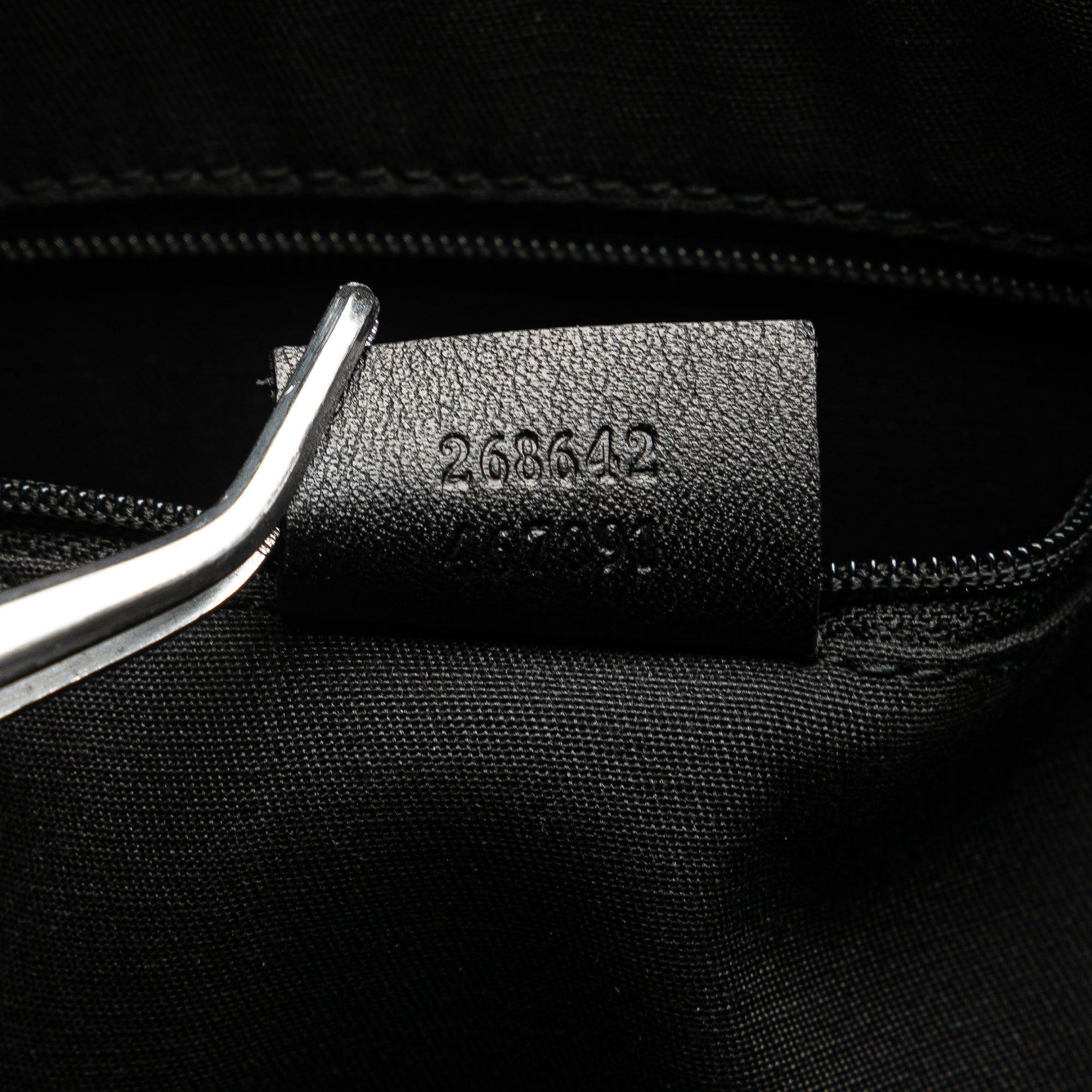 Horsebit Embossed Calfskin Abbey D Ring Crossbody - Image 6