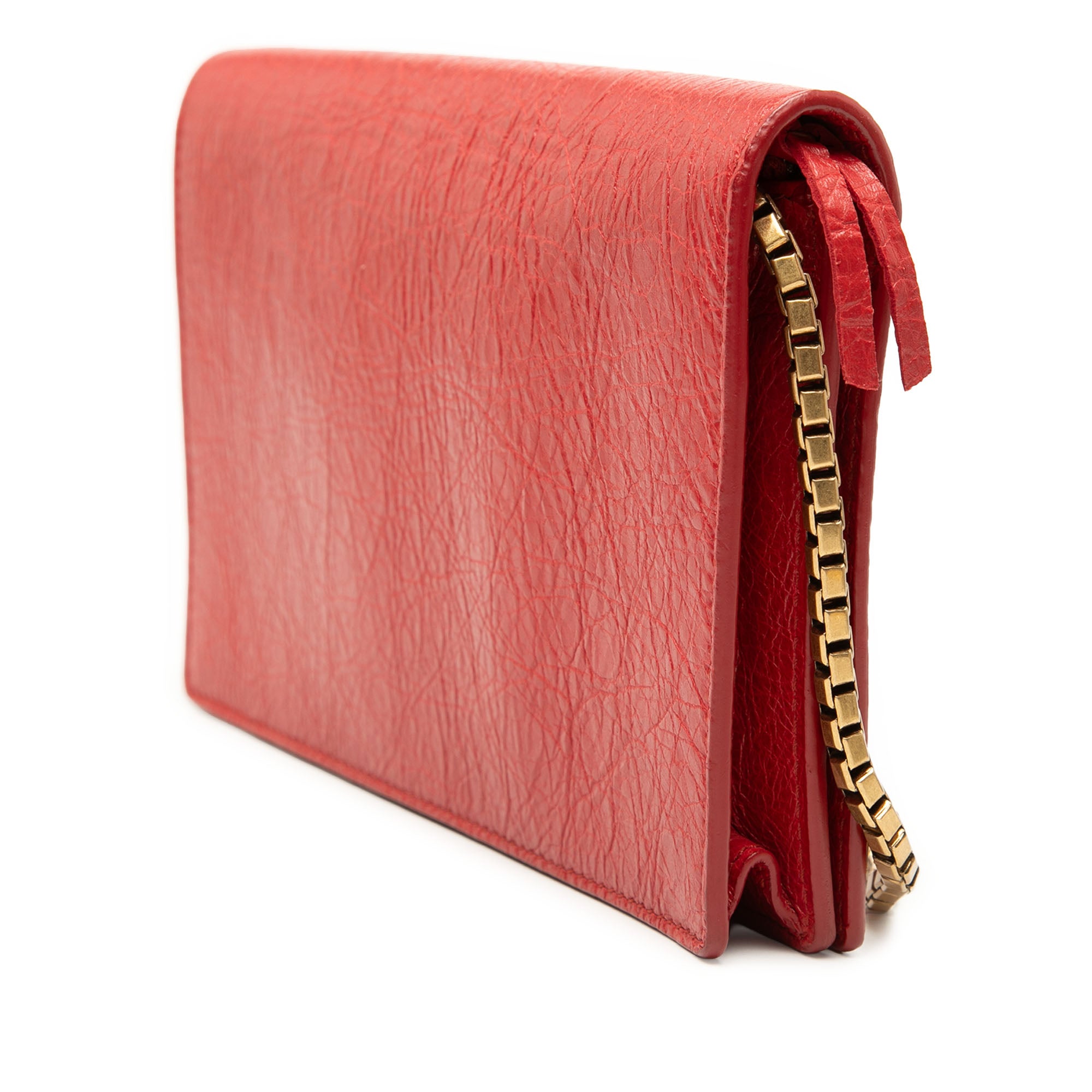 Chevre Motocross Metallic Edge Wallet on Chain - Image 2