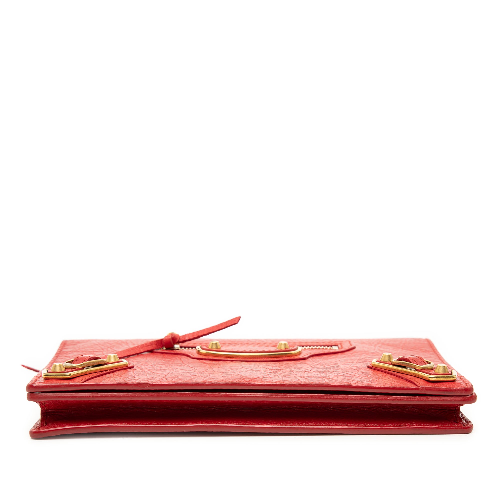 Chevre Motocross Metallic Edge Wallet on Chain - Image 3