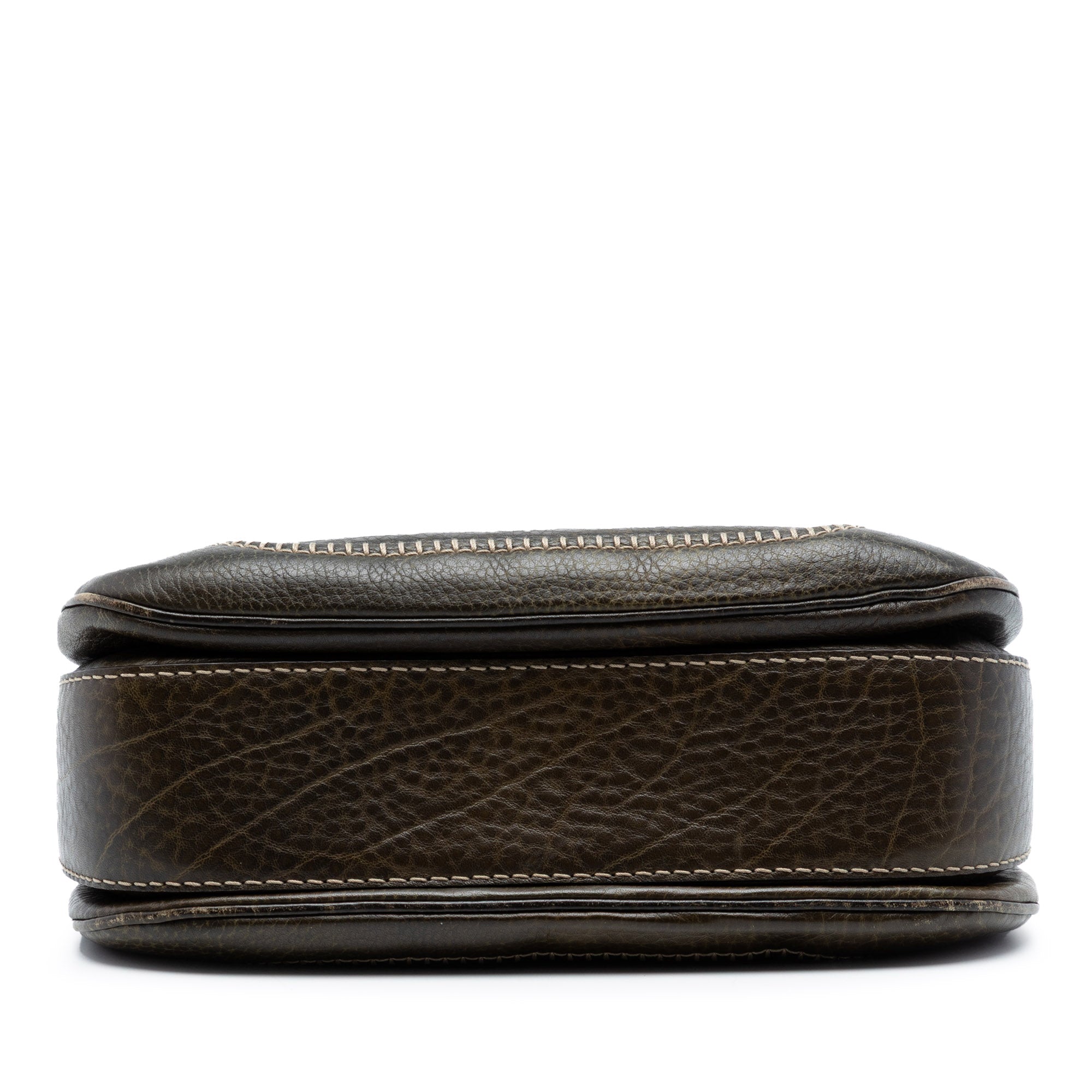 Medium Leather New Bamboo Satchel - Image 3