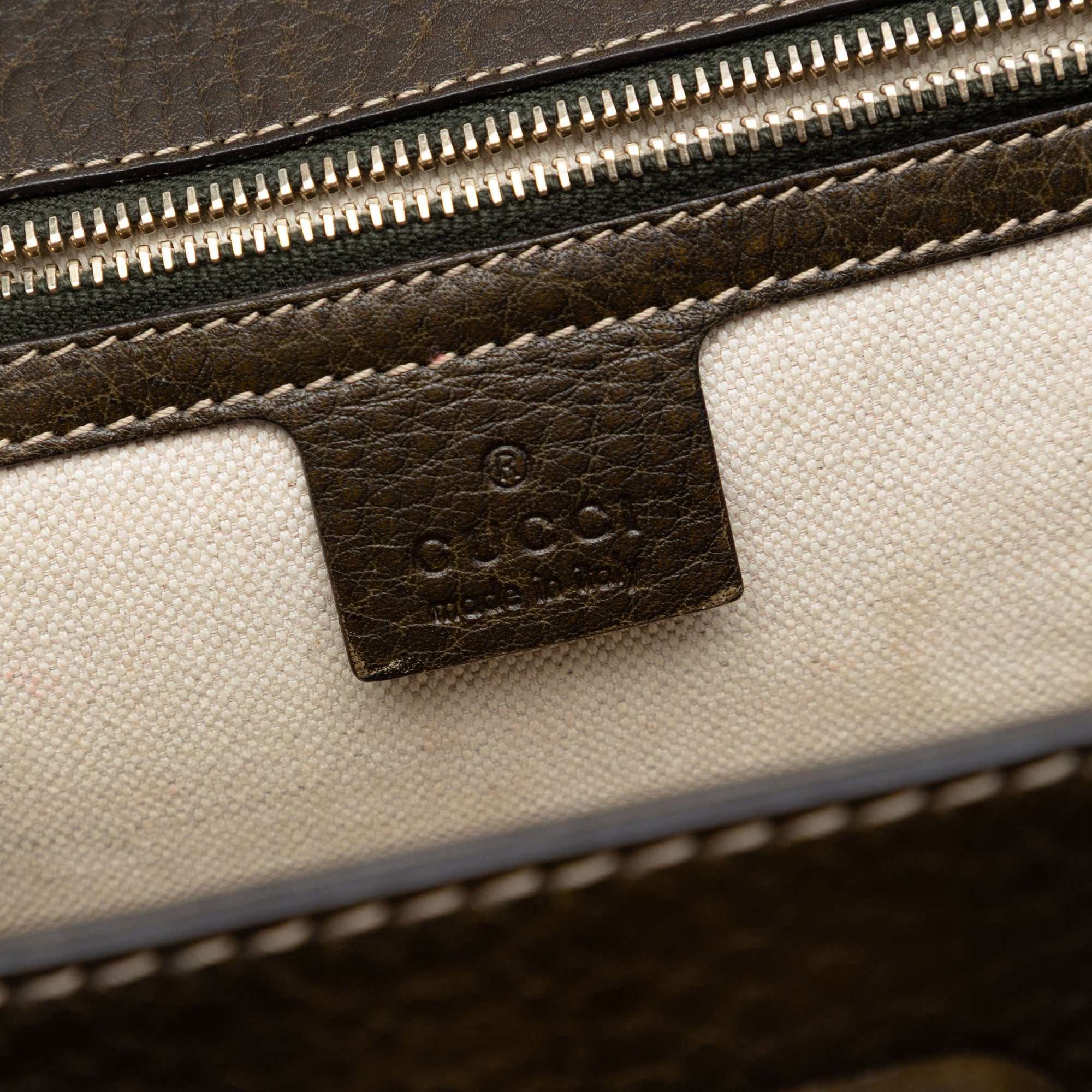 Medium Leather New Bamboo Satchel - Image 5