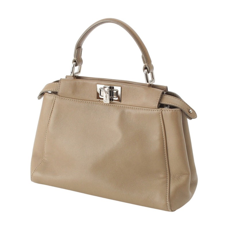 Mini Leather Iconic Peekaboo Satchel - Image 15