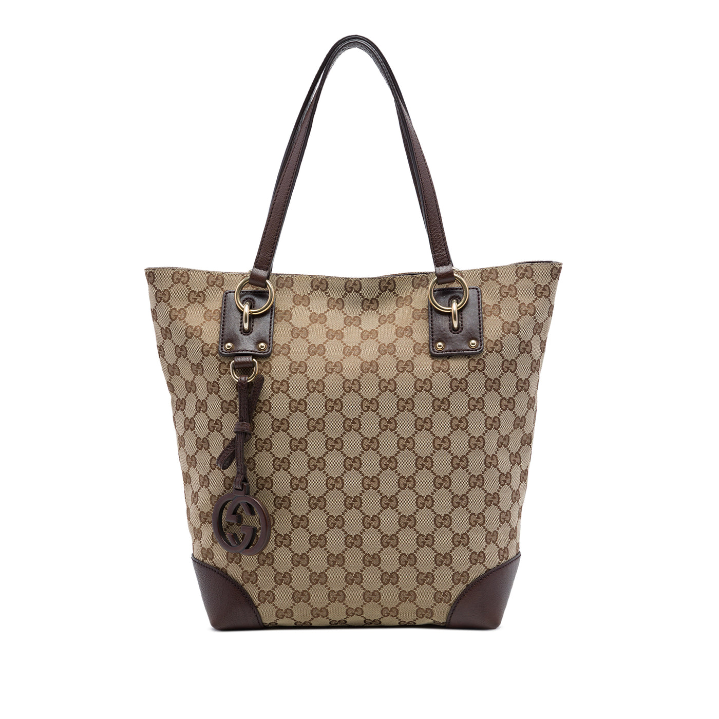 GG Canvas GG Charm Tote - Image 1