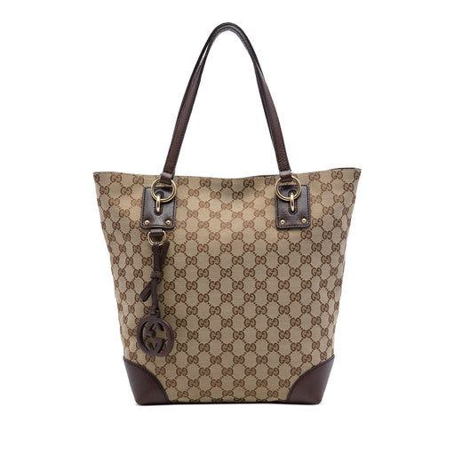 GG Canvas GG Charm Tote - Image 1