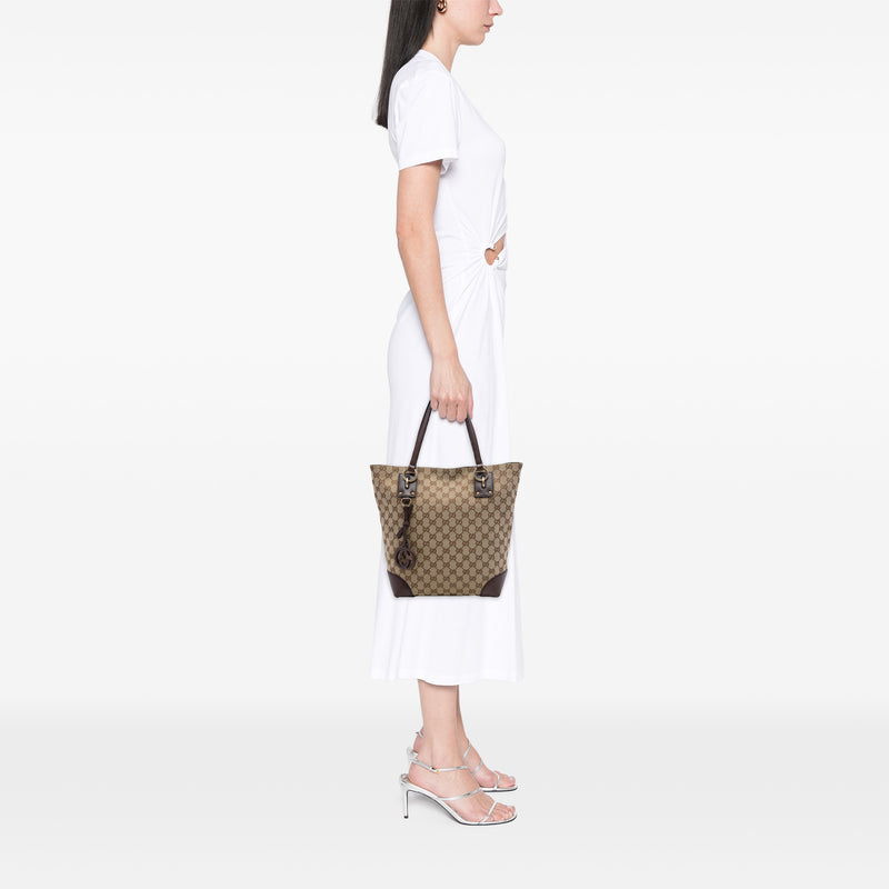 GG Canvas GG Charm Tote - Image 6