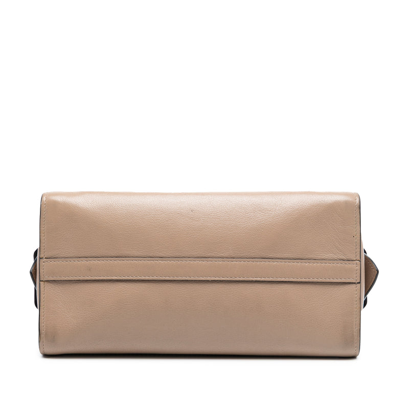 Small City Calf Trimmed Saffiano Top Handle Bag - Image 3