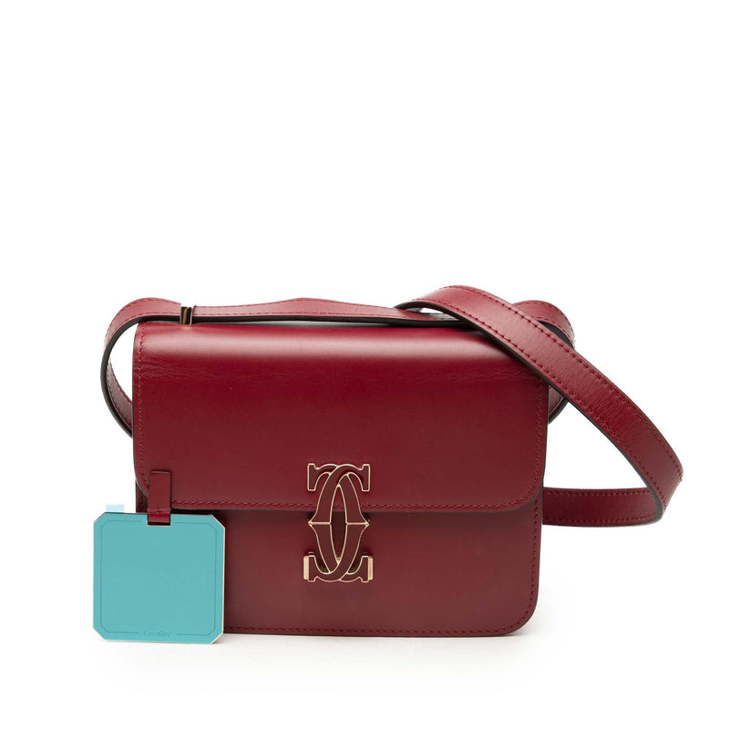 Mini Leather C de Cartier Crossbody - Image 7