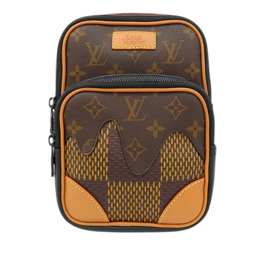Nigo Giant Damier Ebene Monogram Amazone Sling Bag - Image 1