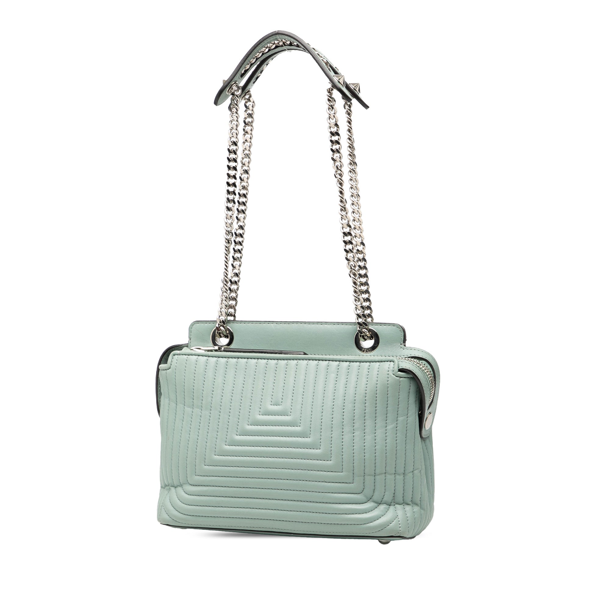 Small Lambskin DotCom Click Shoulder Bag - Image 2