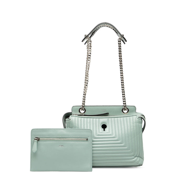 Small Lambskin DotCom Click Shoulder Bag - Image 7