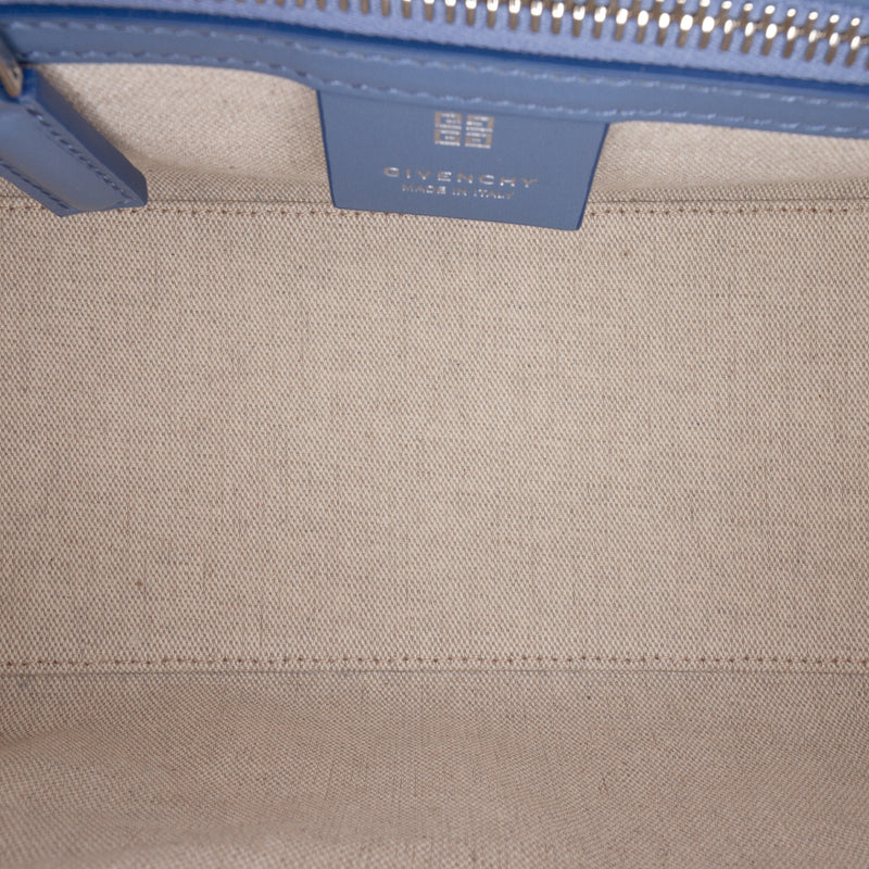 Mini Denim Antigona Lock Bag - Image 4