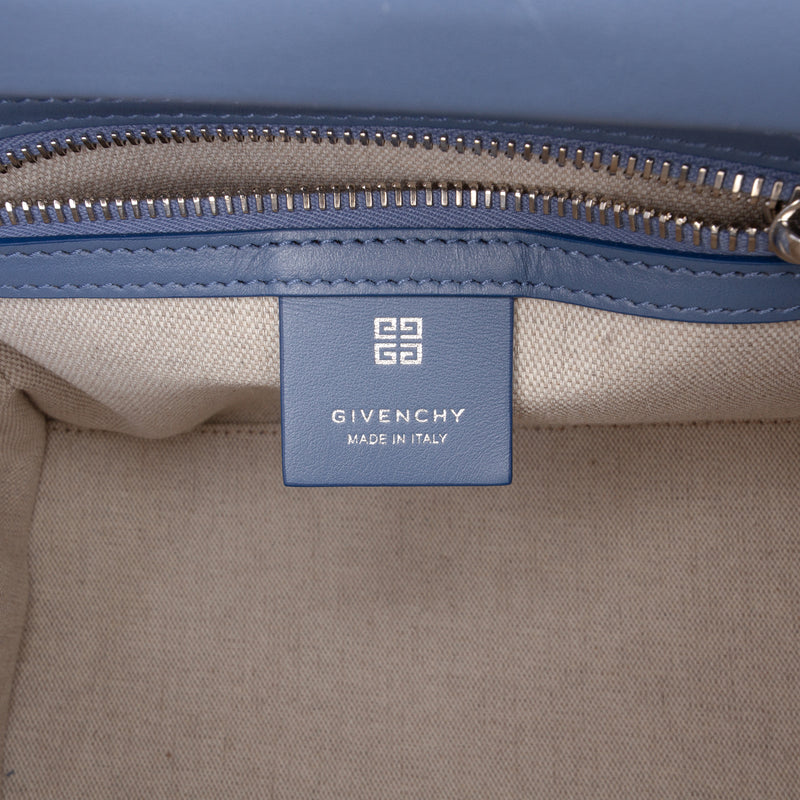 Mini Denim Antigona Lock Bag - Image 5