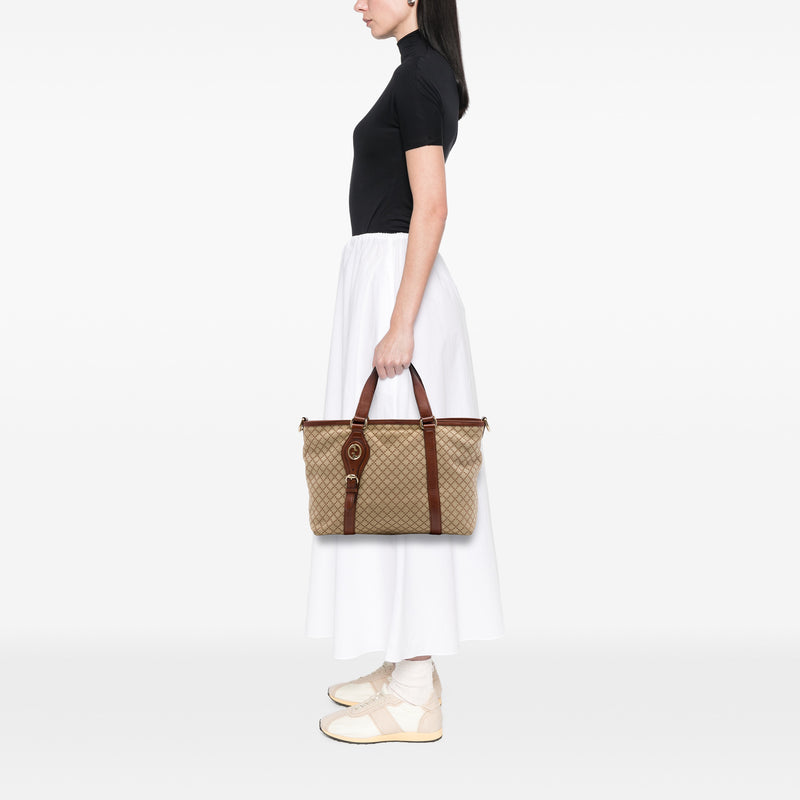 Diamante Canvas 1973 Satchel - Image 6