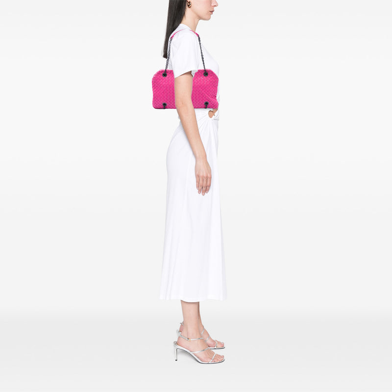 Nappa Intrecciato Duo Shoulder Bag - Image 6