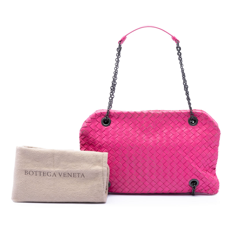 Nappa Intrecciato Duo Shoulder Bag - Image 7