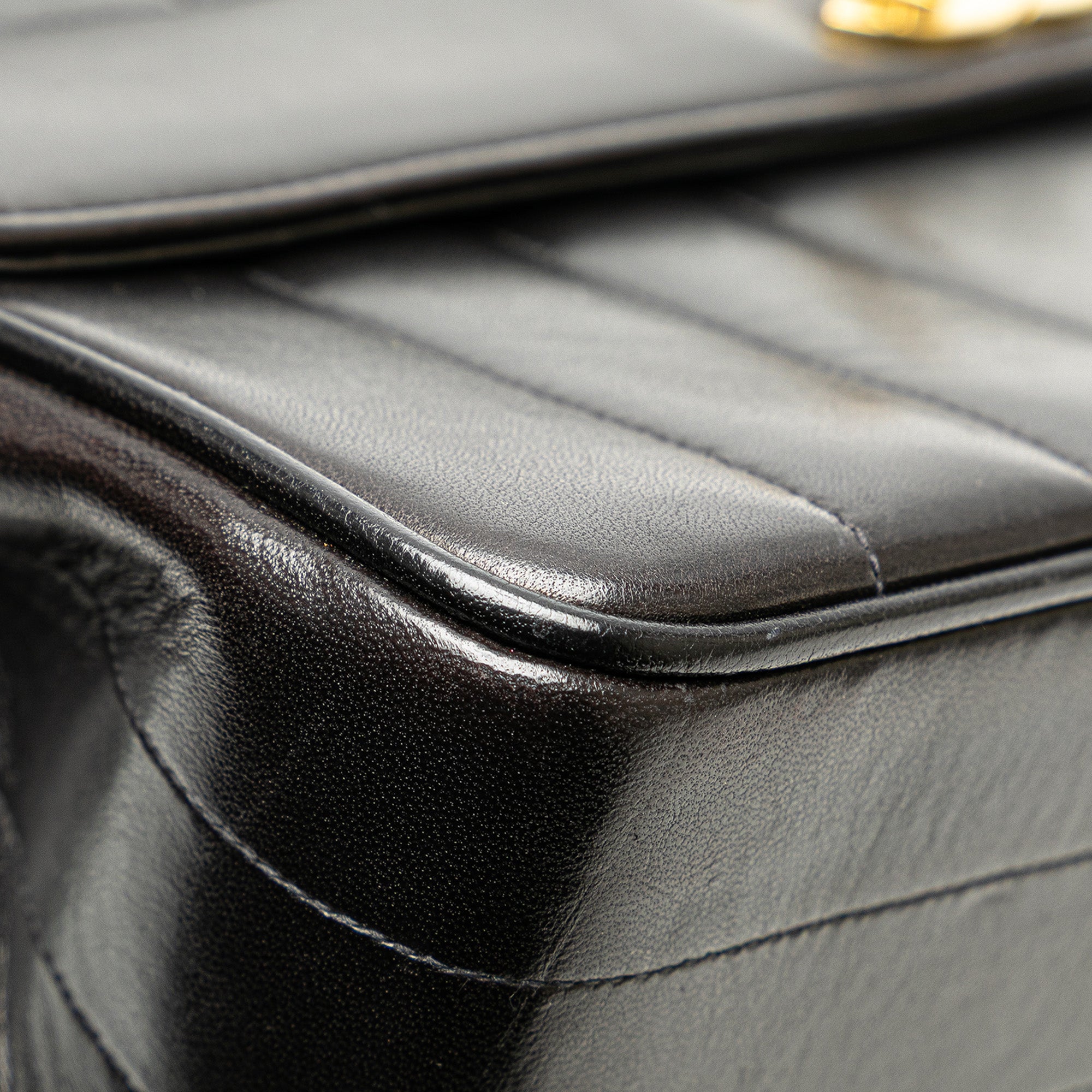 Lambskin Mademoiselle Kelly Top Handle Bag - Image 10