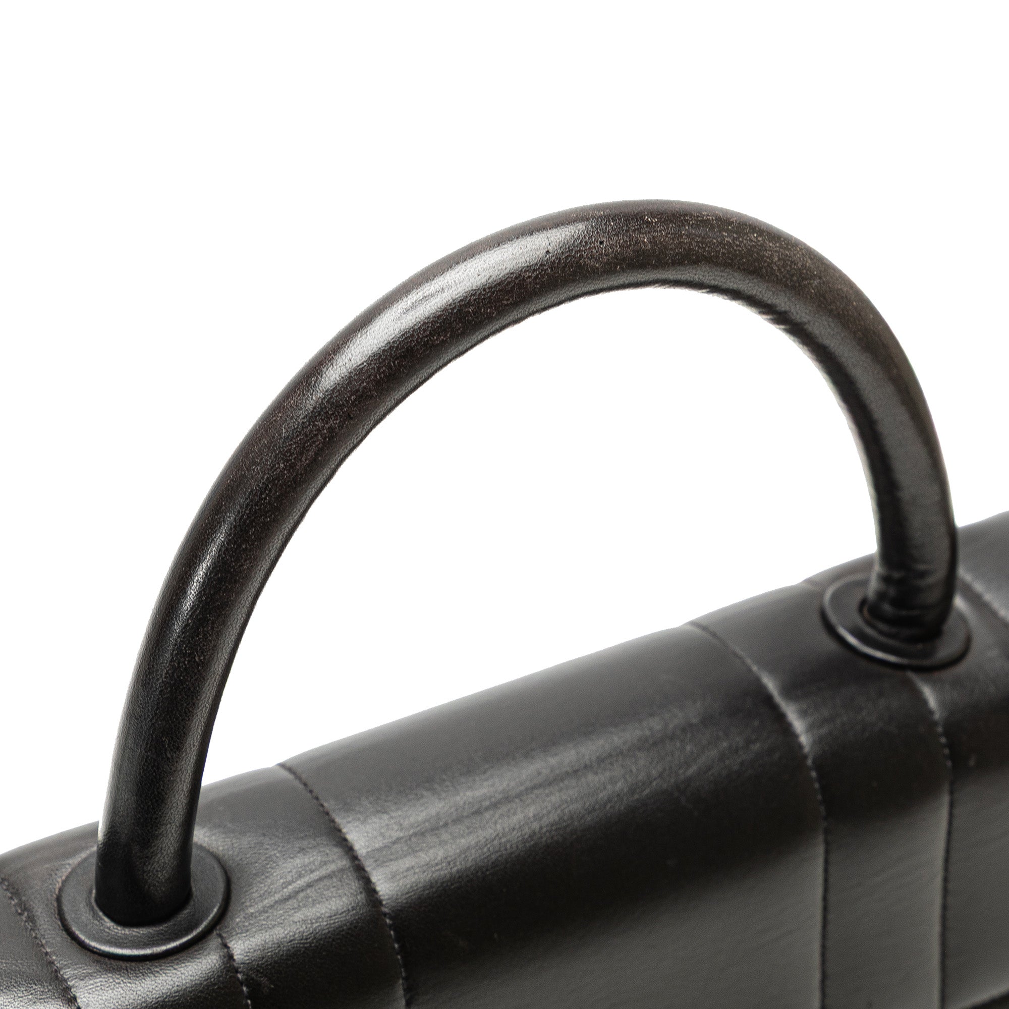 Lambskin Mademoiselle Kelly Top Handle Bag - Image 12