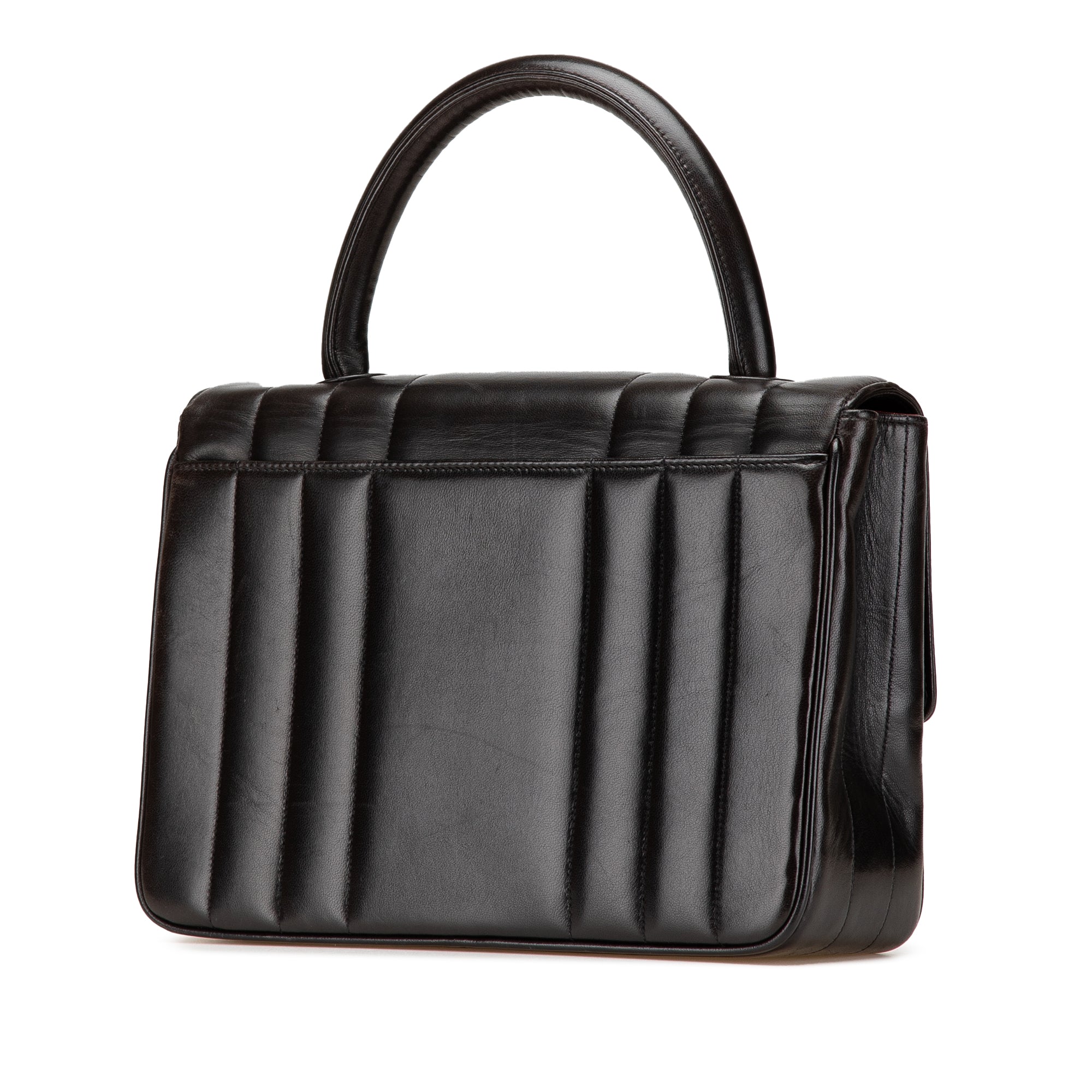 Lambskin Mademoiselle Kelly Top Handle Bag - Image 2
