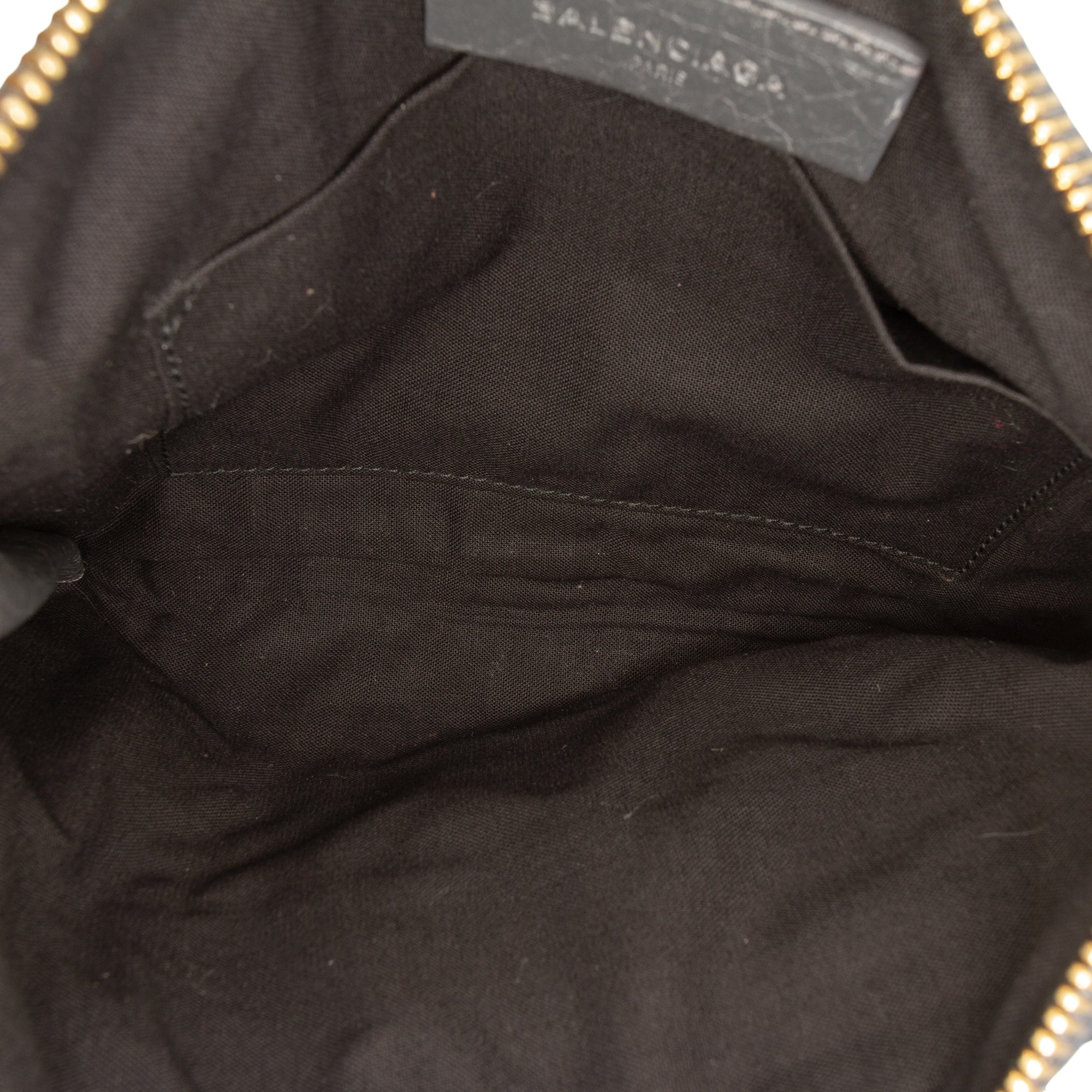Lambskin Motocross Giant 12 Zip Around Flat Clutch - Image 4