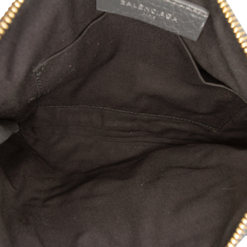 Lambskin Motocross Giant 12 Zip Around Flat Clutch - Image 4