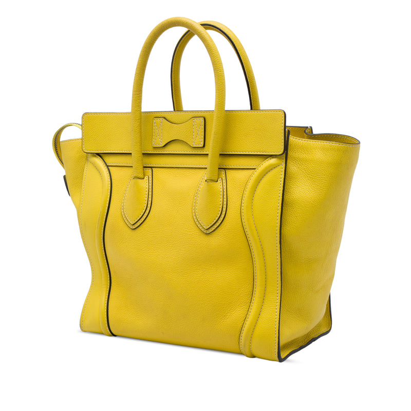 Mini Grained Calfskin Luggage Tote - Image 2