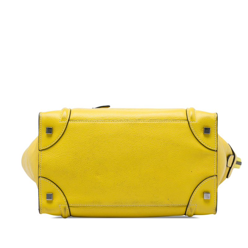 Mini Grained Calfskin Luggage Tote - Image 3