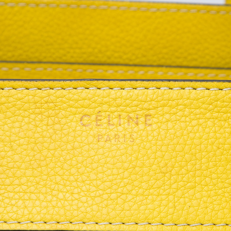 Mini Grained Calfskin Luggage Tote - Image 5