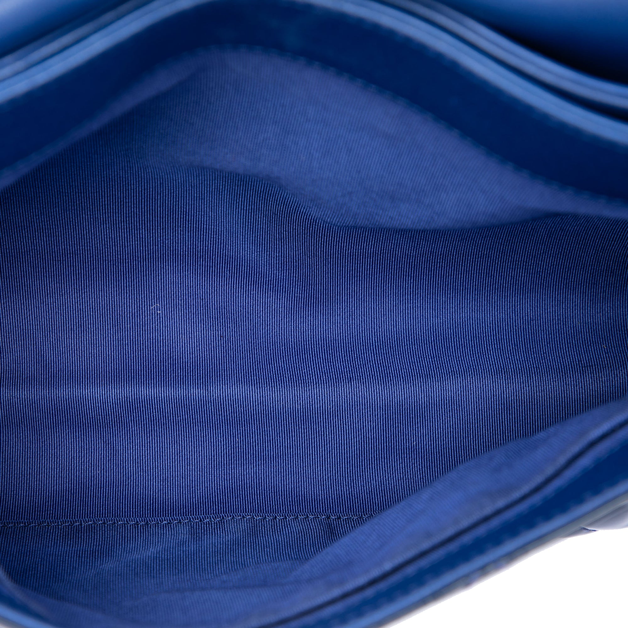 Large CC Quilted Patent Double Compartment Flap - Image 4