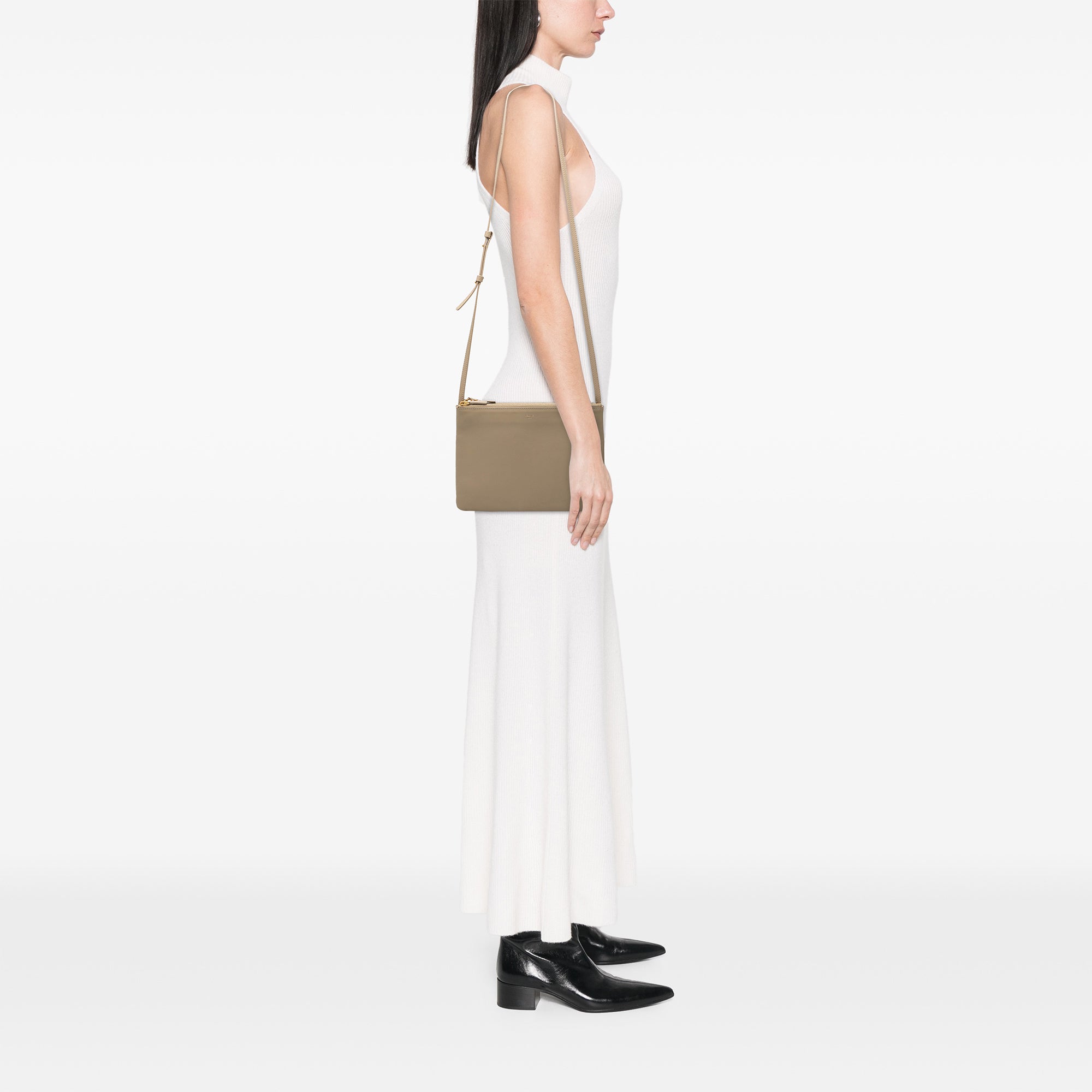 Large Lambskin Trio Crossbody - Image 8