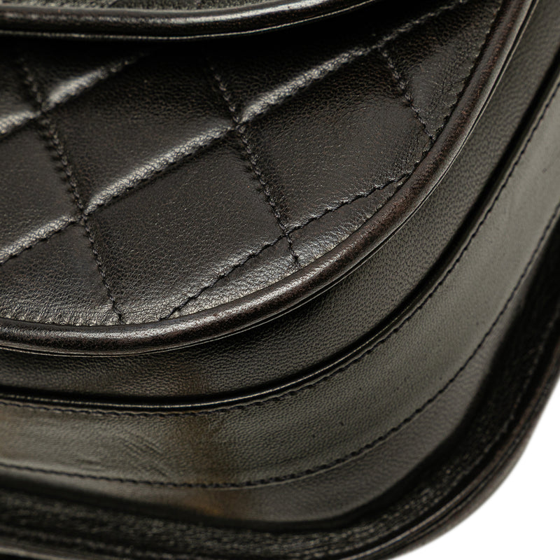 CC Quilted Lambskin Chain Flap - Image 10