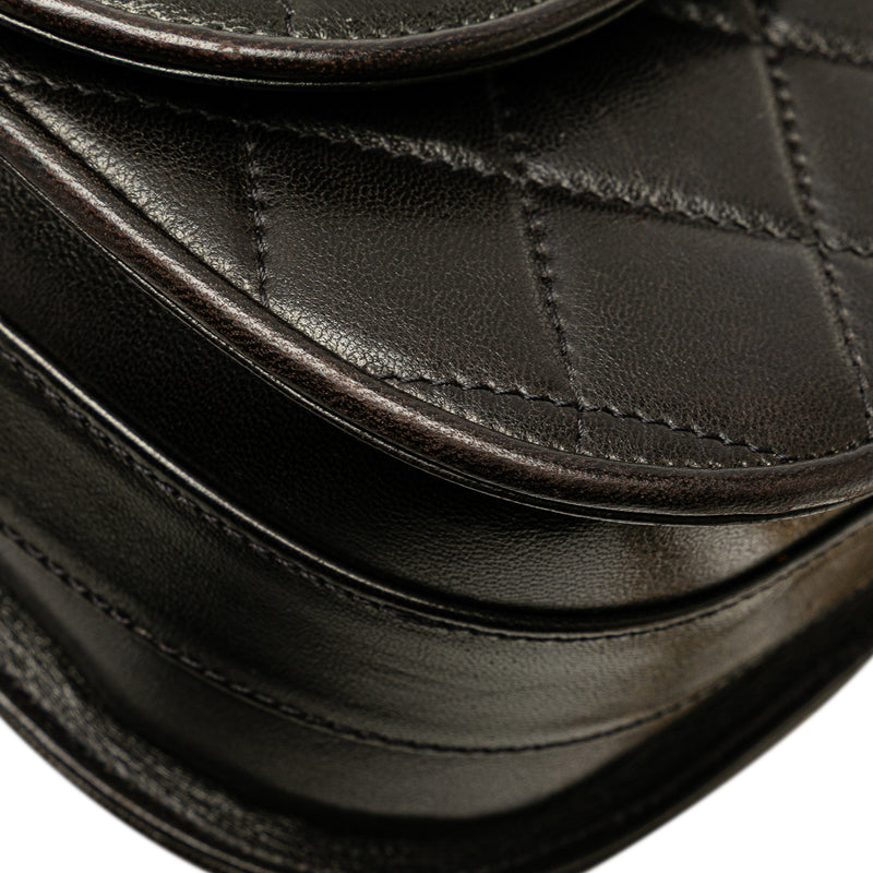 CC Quilted Lambskin Chain Flap - Image 11