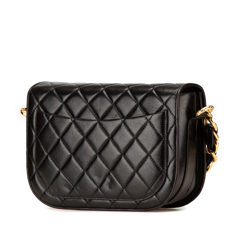 CC Quilted Lambskin Chain Flap - Image 2