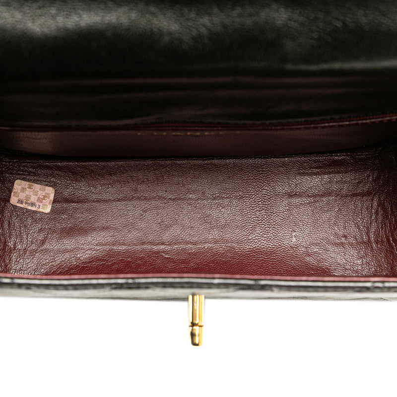 CC Quilted Lambskin Chain Flap - Image 4