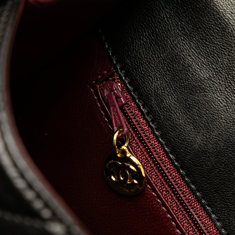 CC Quilted Lambskin Chain Flap - Image 8