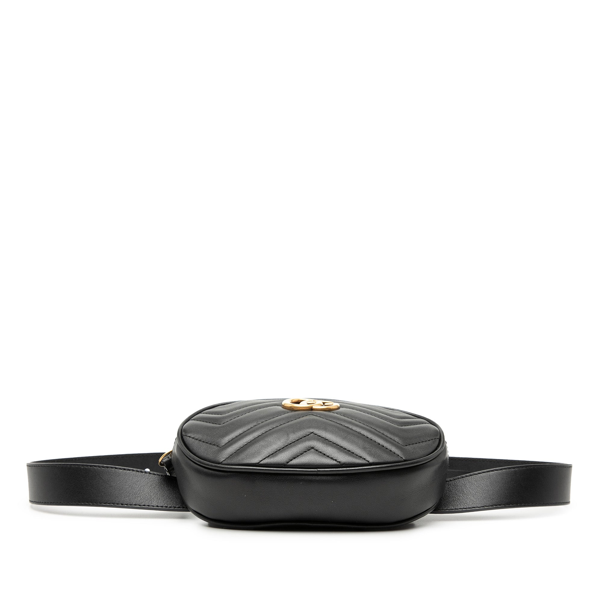 GG Marmont Matelasse Leather Belt Bag - Image 3