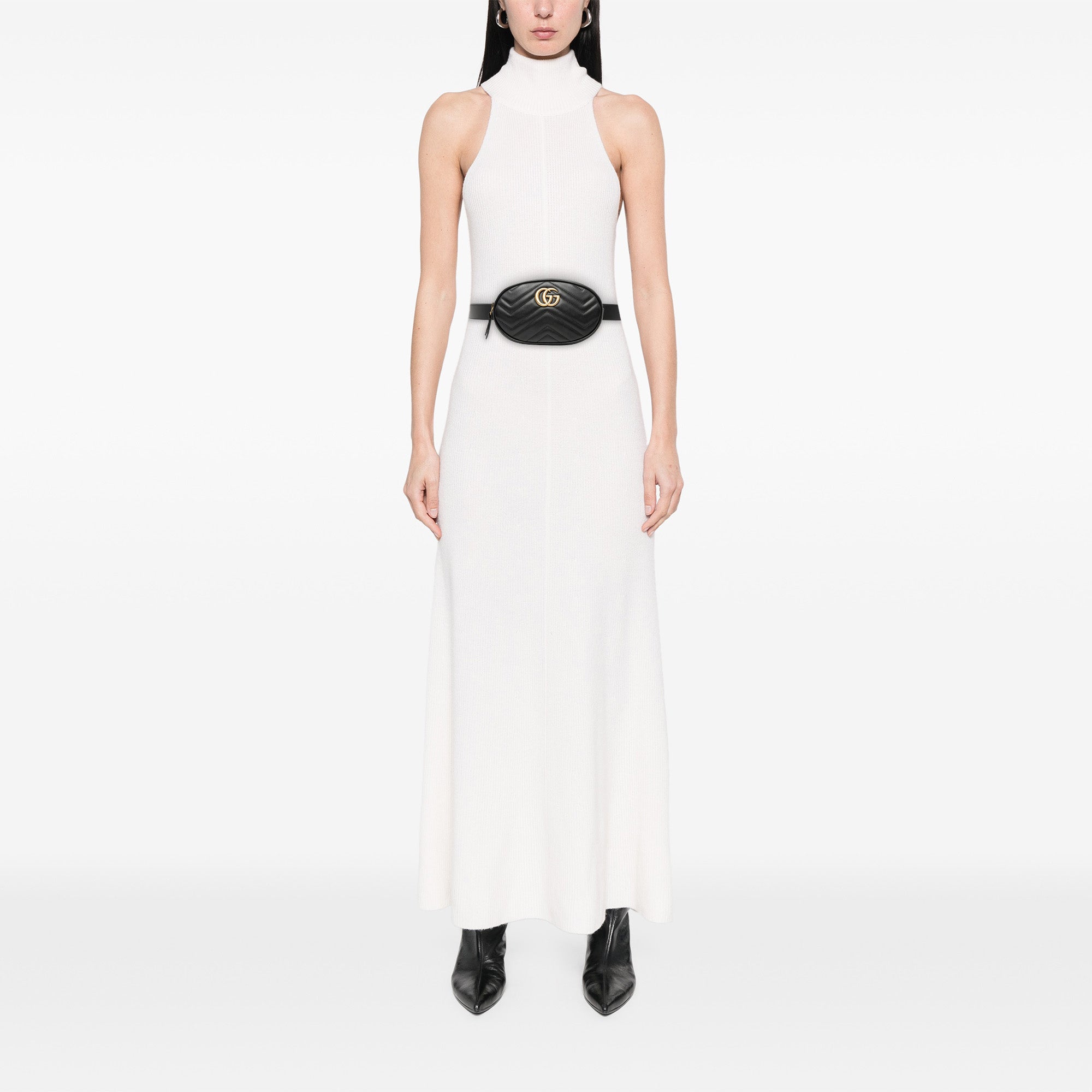 GG Marmont Matelasse Leather Belt Bag - Image 7