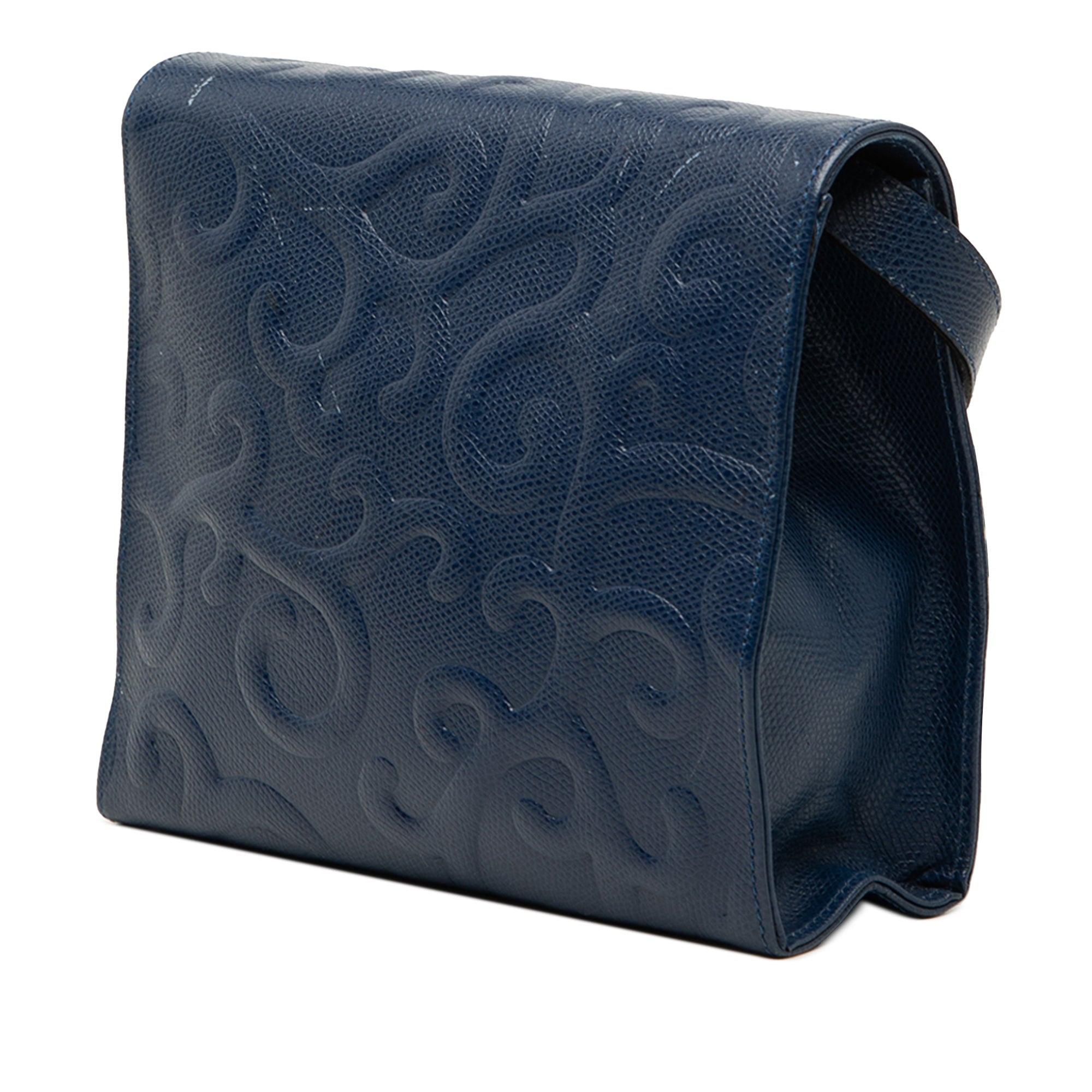 Embossed Leather Arabesque Crossbody - Image 2