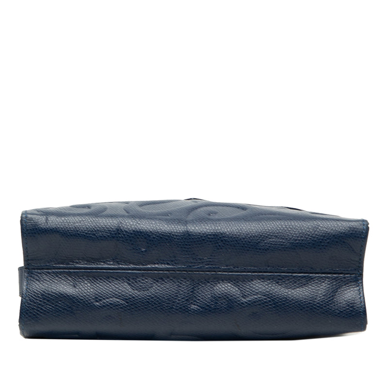 Embossed Leather Arabesque Crossbody - Image 3