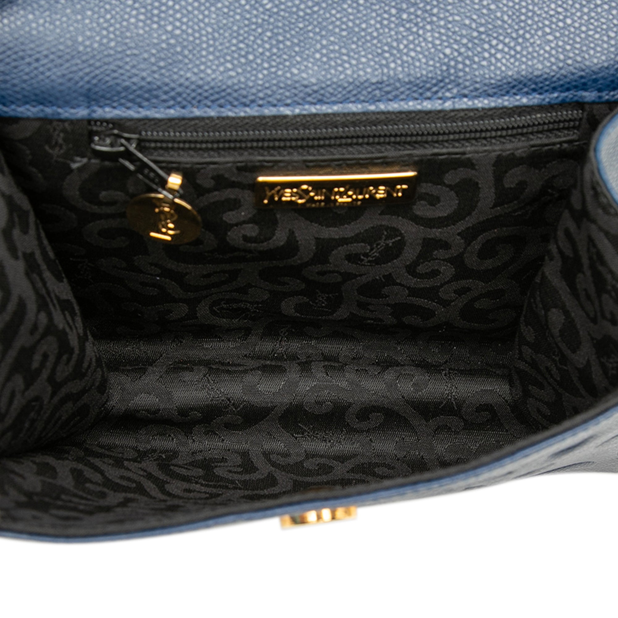 Embossed Leather Arabesque Crossbody - Image 4