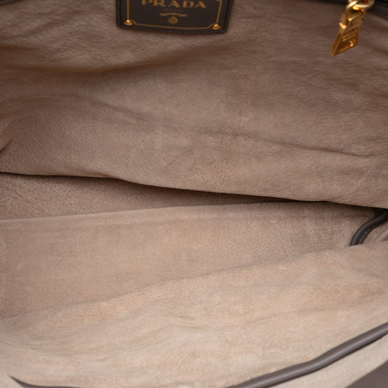 Soft Calf Open Convertible Tote - Image 4