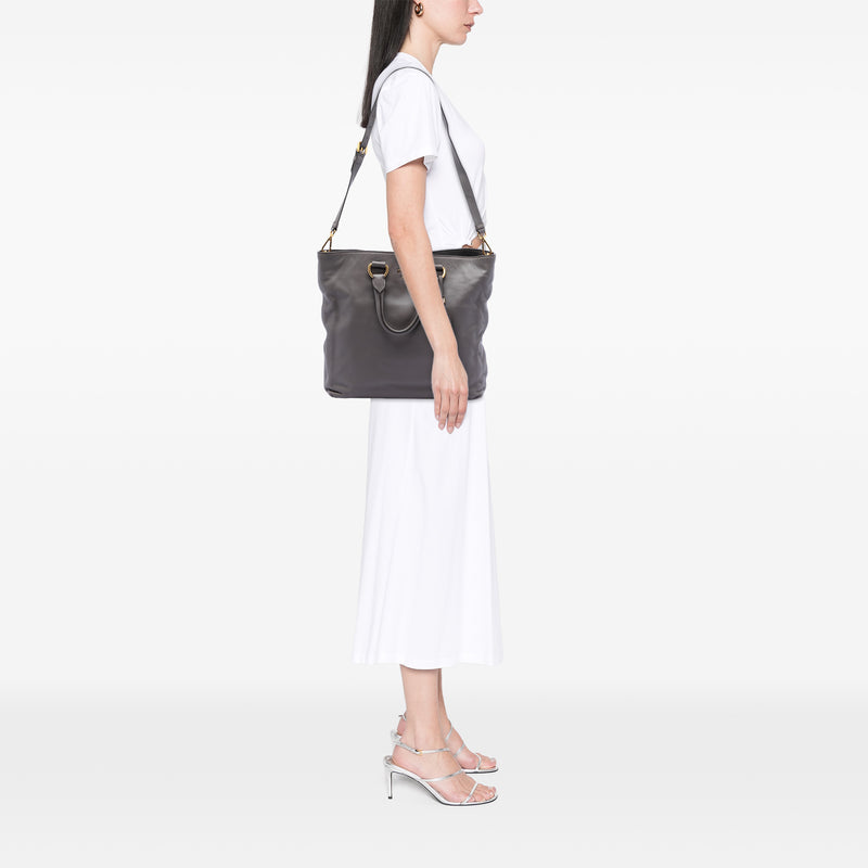 Soft Calf Open Convertible Tote - Image 5