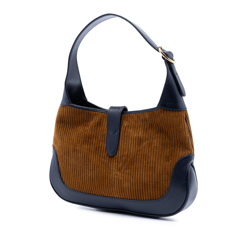 Small Bicolor Corduroy Jackie 1961 Crossbody - Image 2