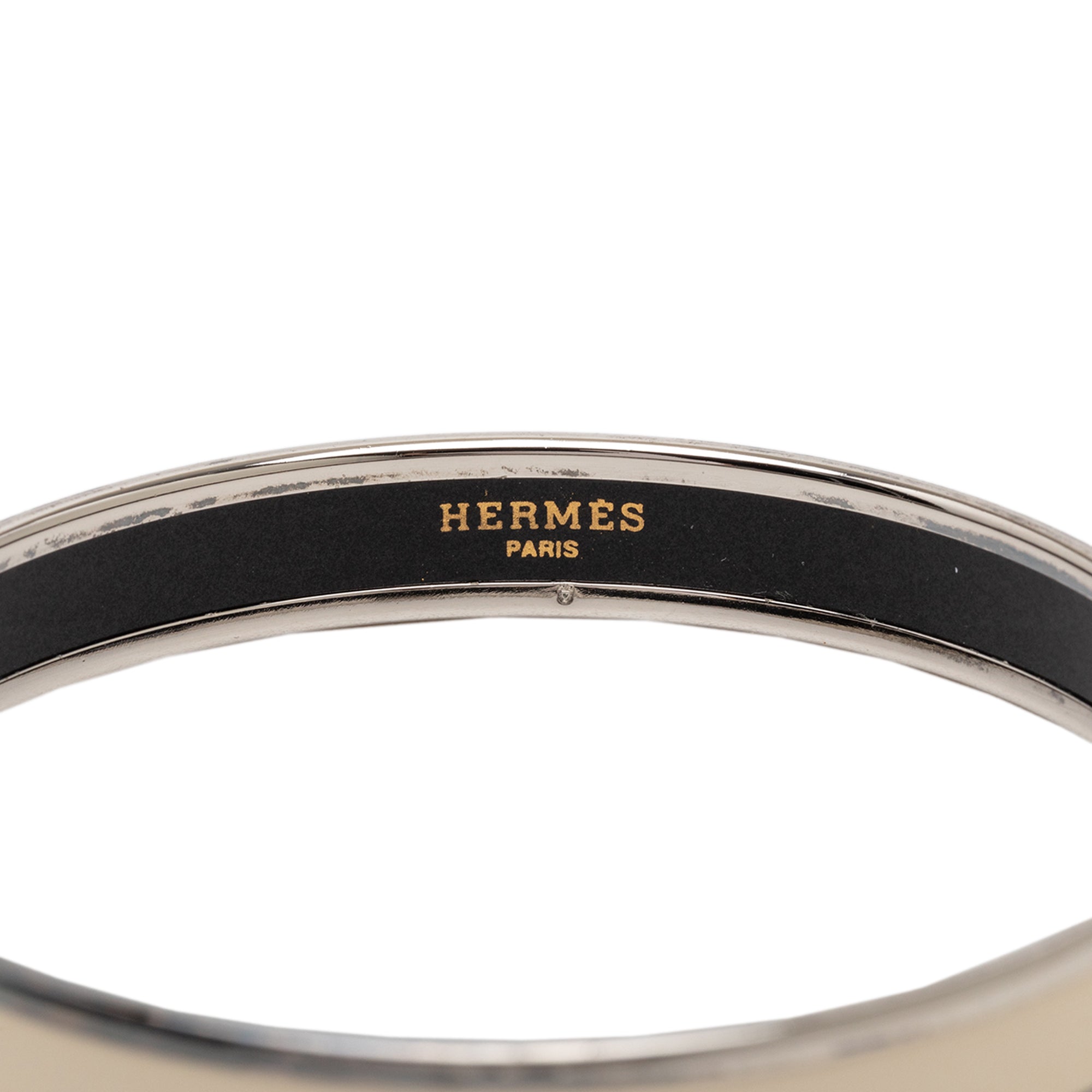 Narrow Enamel Caleche Bangle 70 - Image 4