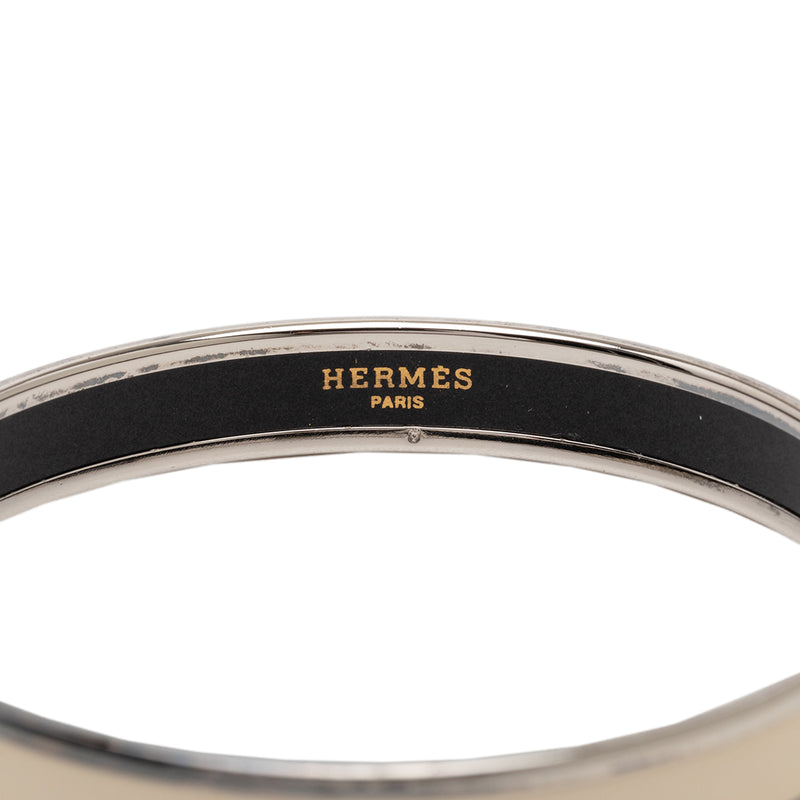 Narrow Enamel Caleche Bangle 70 - Image 4