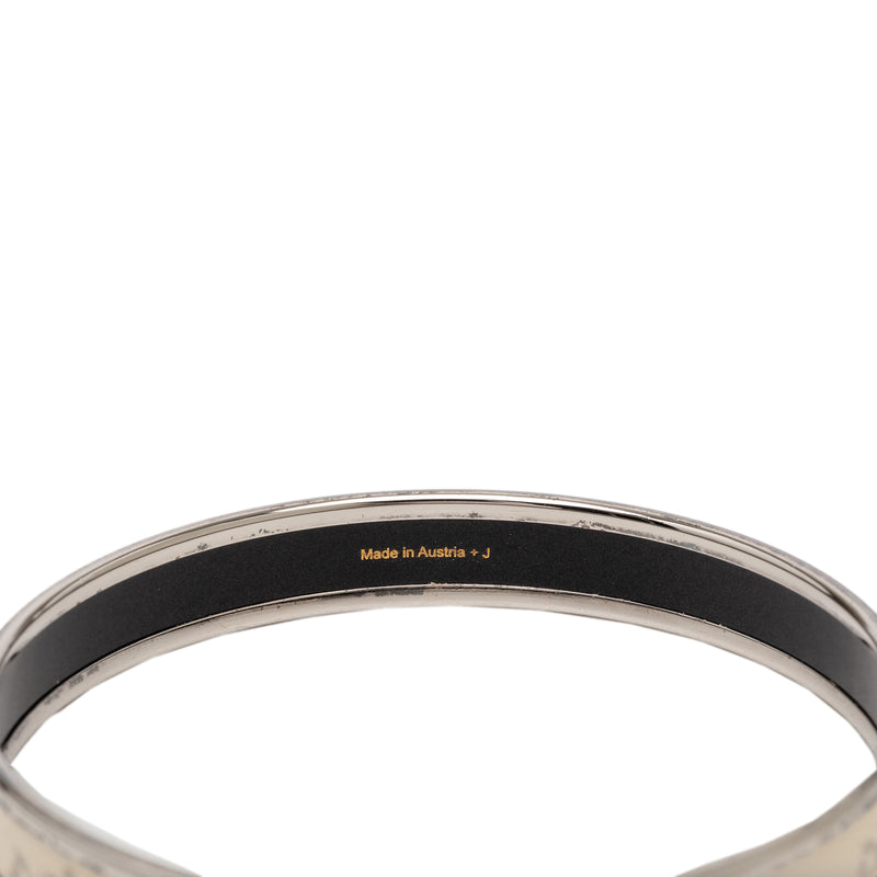 Narrow Enamel Caleche Bangle 70 - Image 5