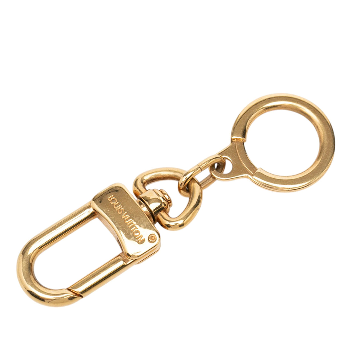 Gold Plated Bolt Extender Key Ring - Image 1