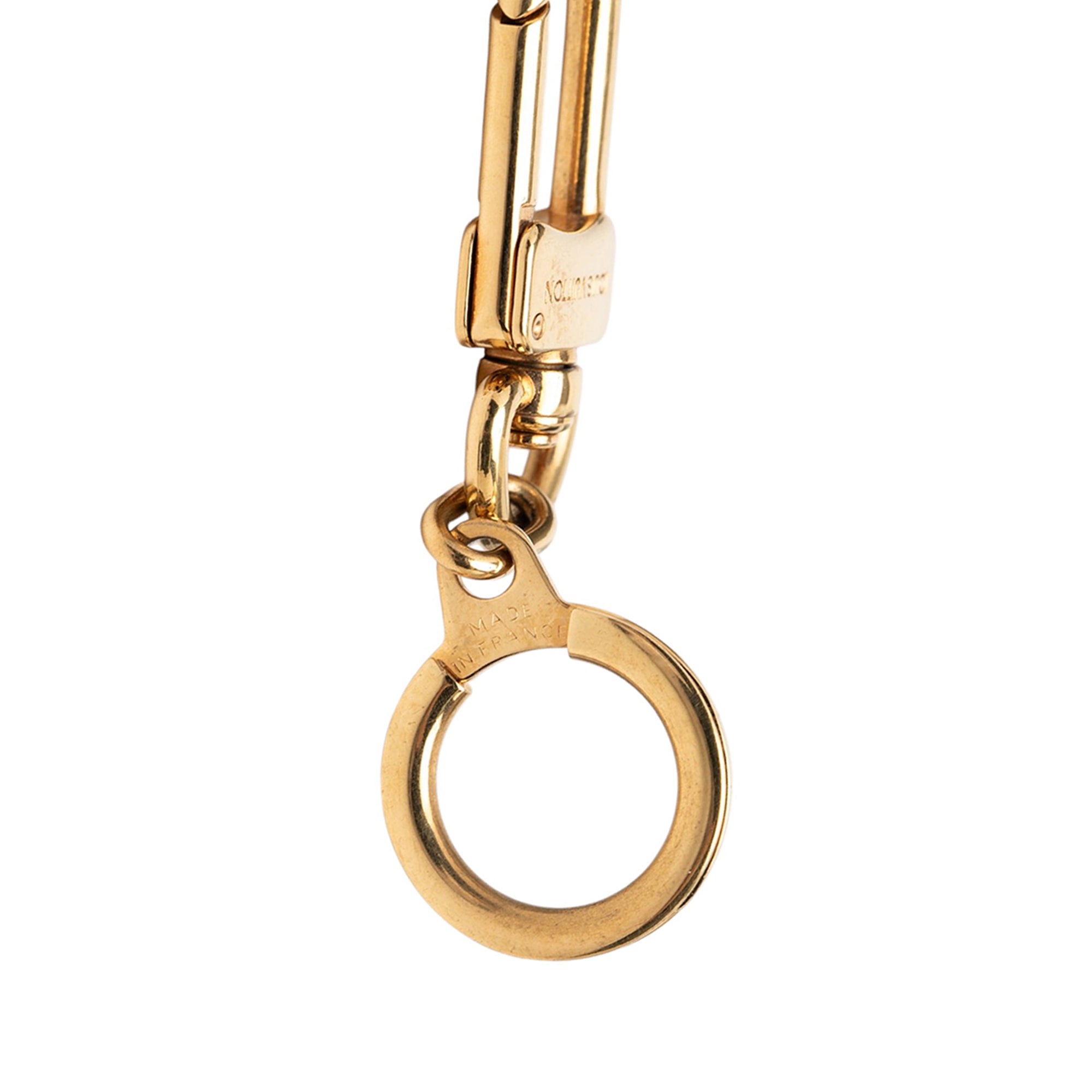 Gold Plated Bolt Extender Key Ring - Image 4