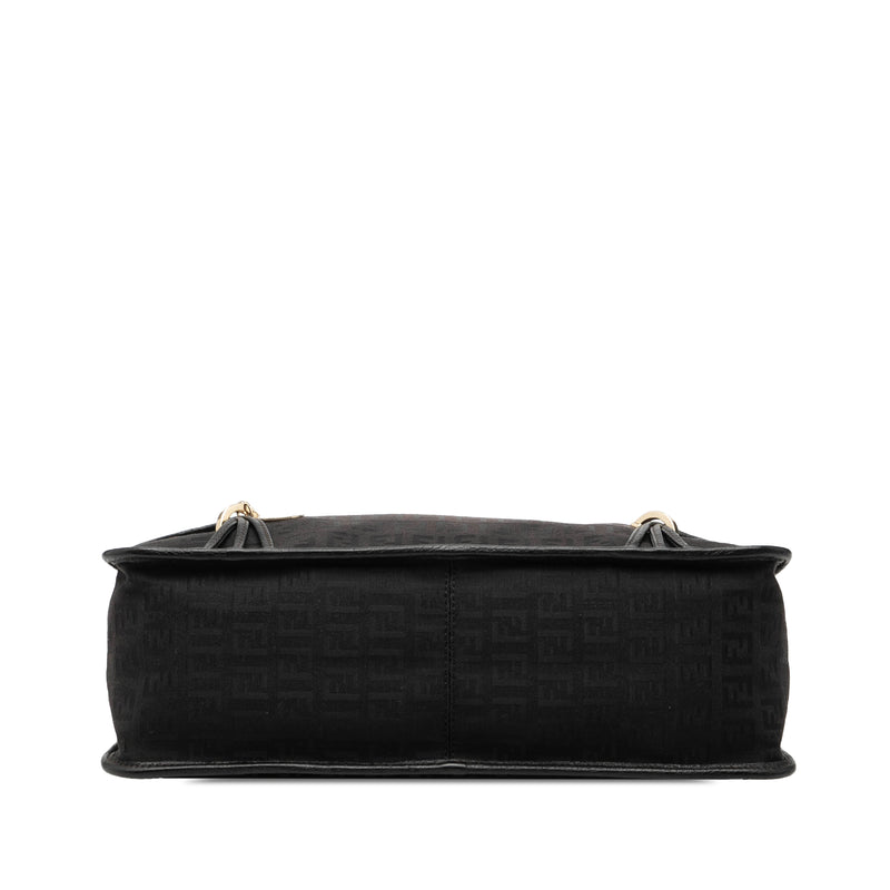 Zucchino Canvas F Charm Crossbody - Image 3